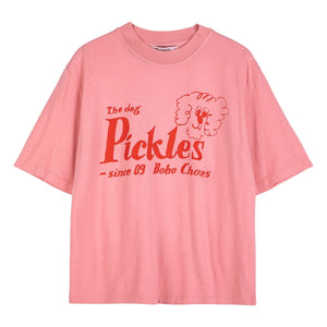 Bobo Choses - La camiseta de algodón orgánico Dog Pickles | Rosa