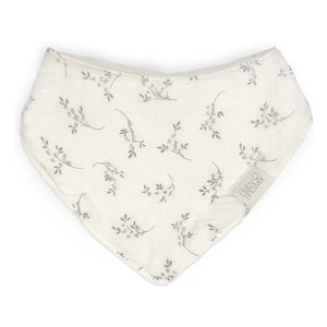 Babyshower - Babero bandana Olive Bloom | Crudo