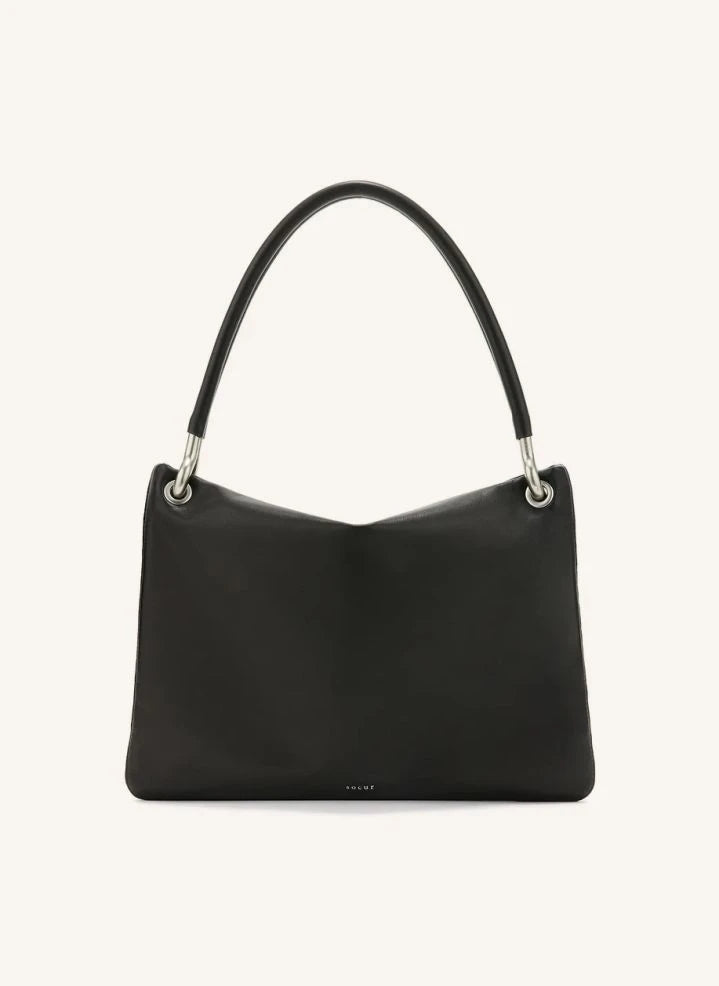 Soeur - Bolsa Mini de Cuero Gia | Negro