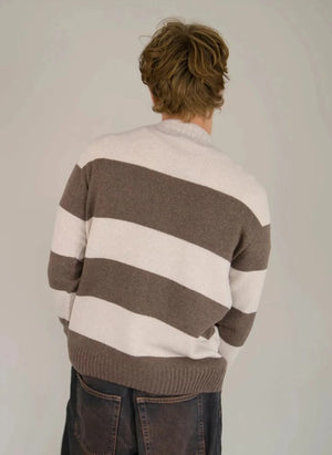 Origin Knitwear - Suéter de Lana Sin Costuras | Lila