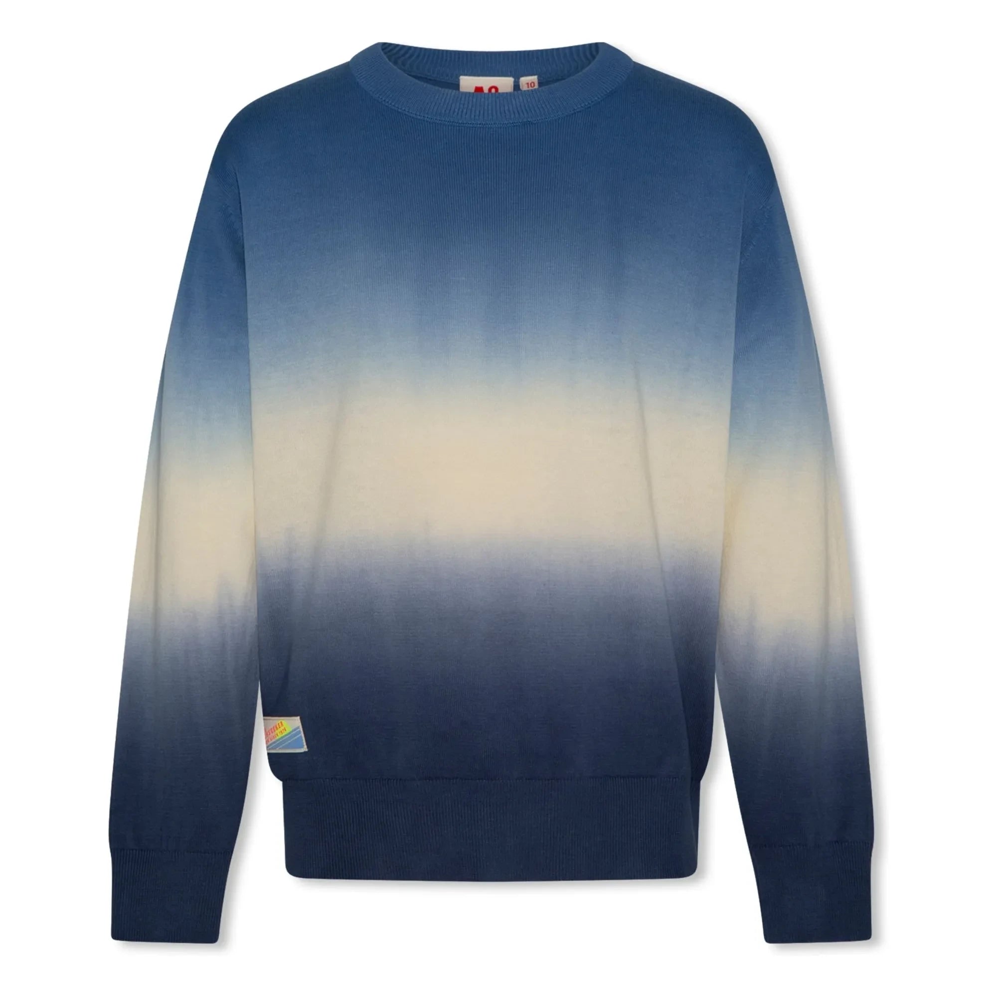 AO76 - Jersey con cuello redondo | Azul