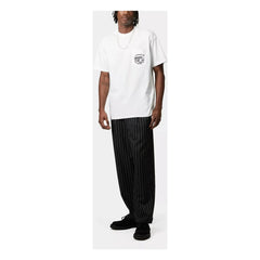 Carhartt WIP - Camiseta de algodón orgánico con bolsillo Fragments | Blanco
