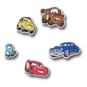 Crocs - Set de 5 Jibbitz Pixar Cars | Azul