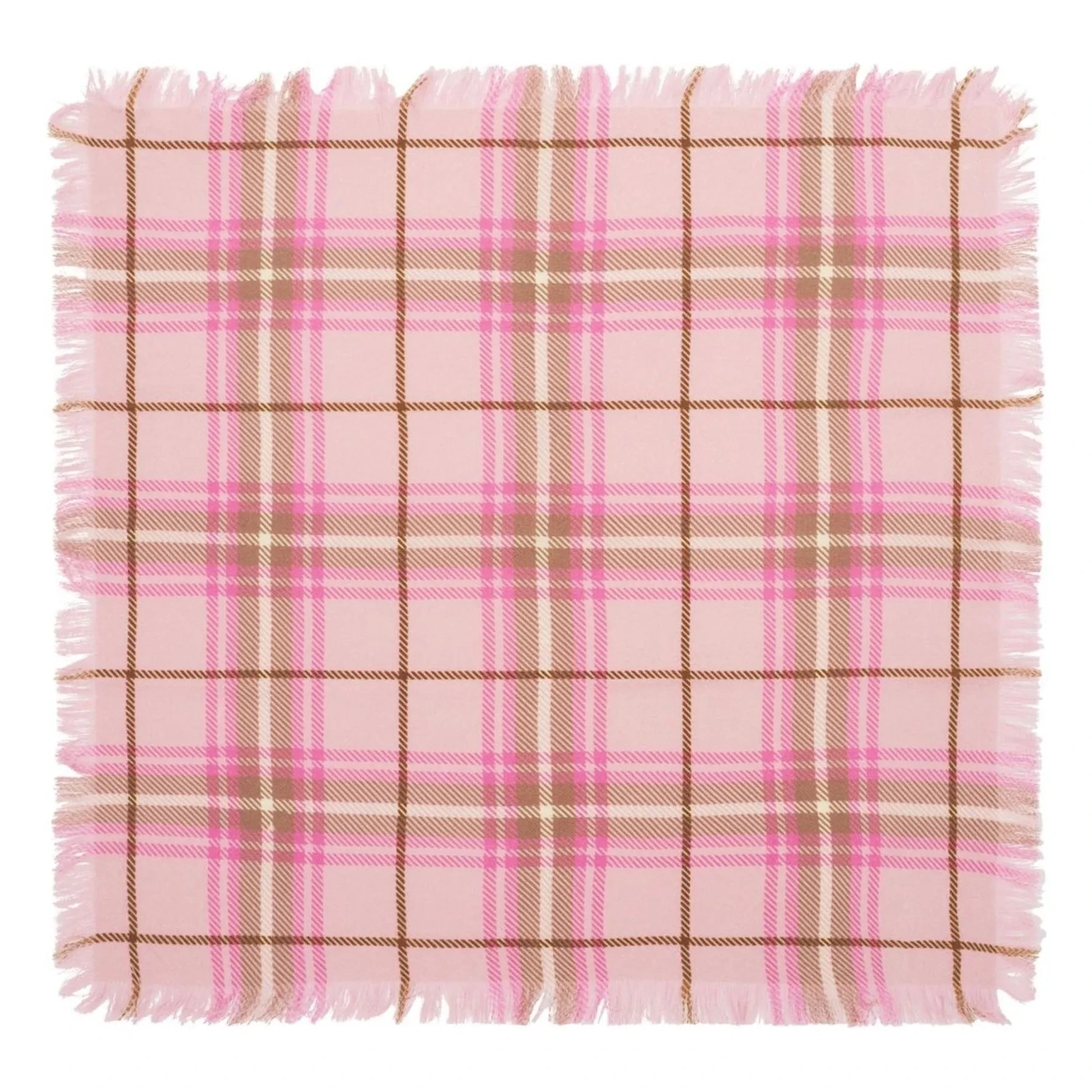 Bompard - Minifular de tartán de cachemira | Cherry Wood