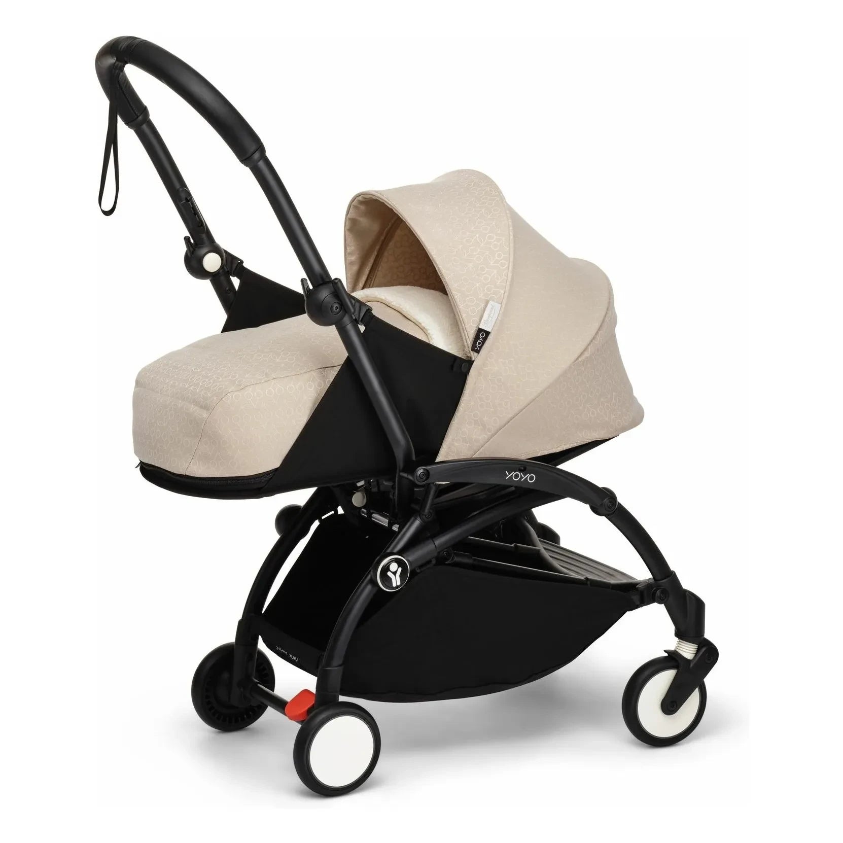 Stokke® - Cochecito completo YOYO³ Bonpoint 0+ y 6+ chasis negro | Beige
