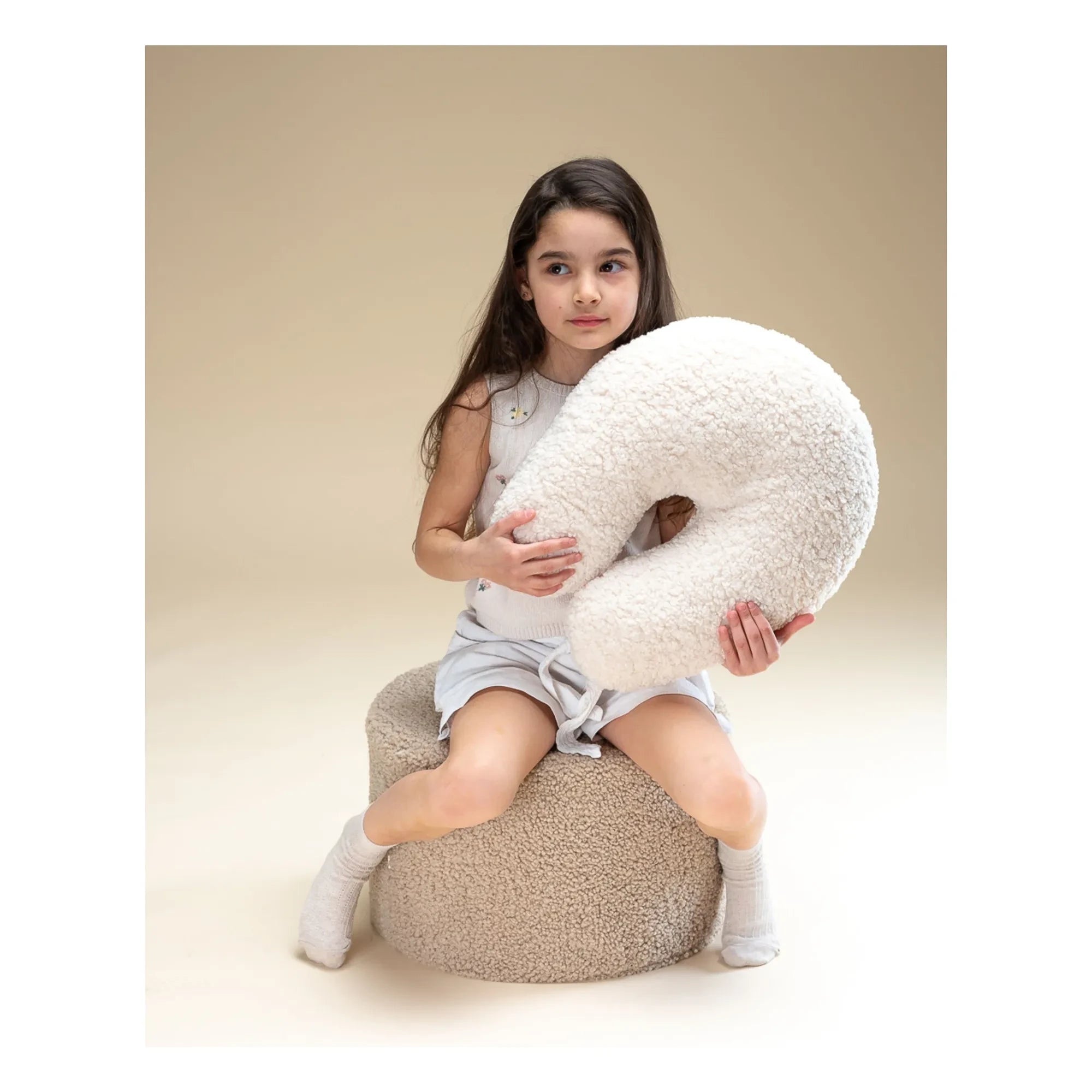 Wigiwama - Puf Teddy | Beige