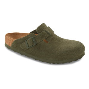 BIRKENSTOCK - Sandalias Boston Horma Estrecha - Colección Adulto | Caqui