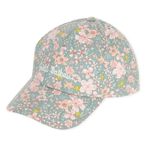 Petit Bateau - Sombrero Fleurie Twill | Azul grisáceo