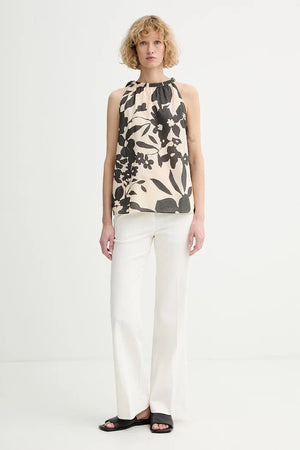 Marc O'Polo blusa de tirantes de algodón para mujer