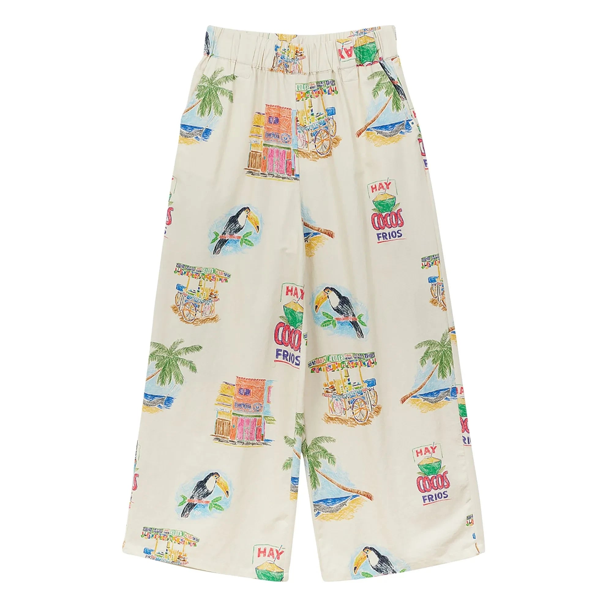 a.p - Pantalones de algodón Cocos | Crudo