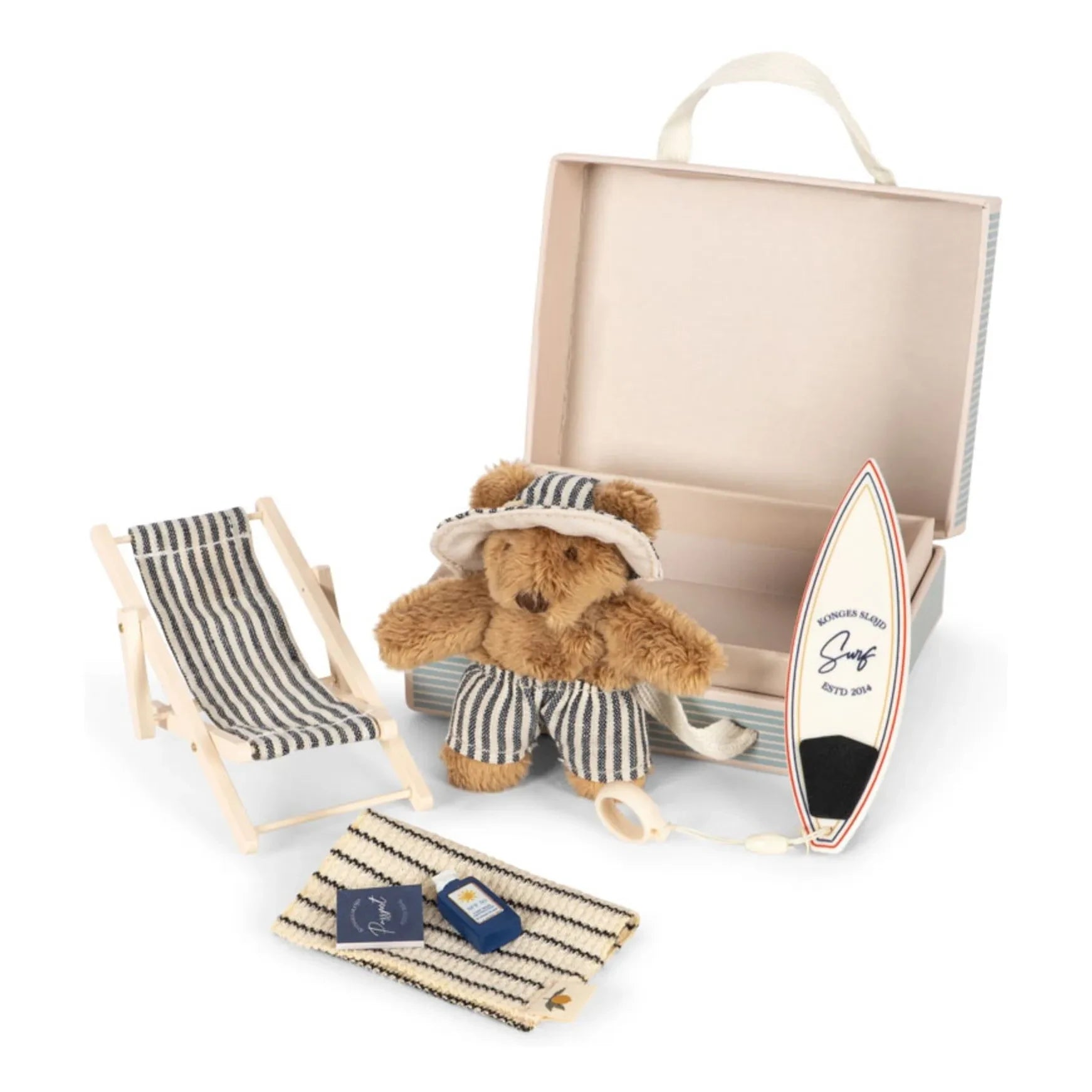 Konges Sløjd - Oso de Peluche y Maleta