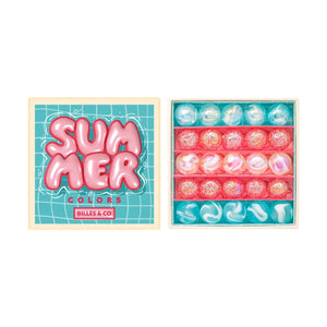 Marbles & Co - Set de boyas de verano - 25 canicas | Pembe