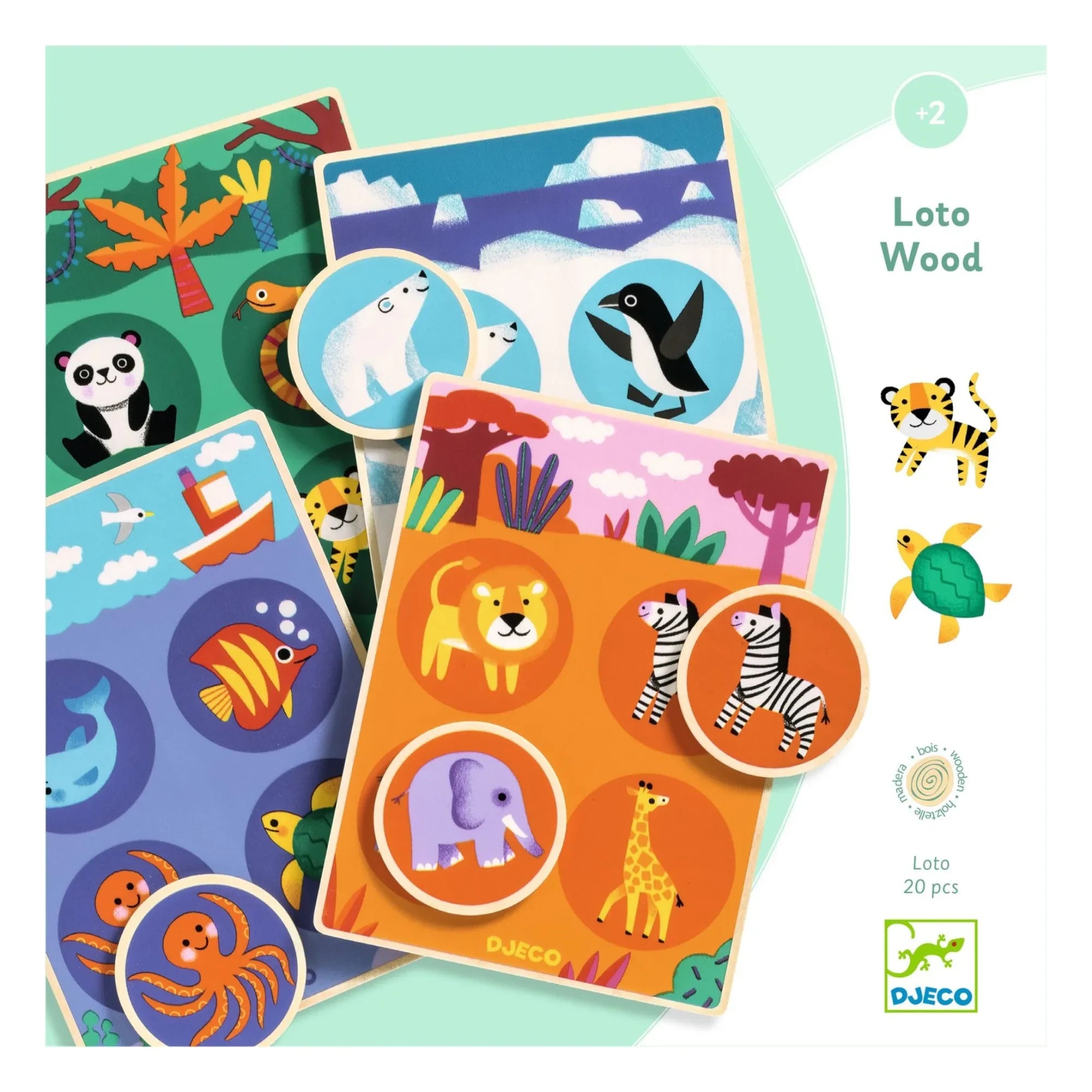 Djeco - Juego de lotería de madera