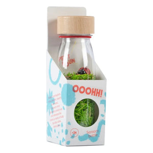 Petit Boum - Botella sensorial mariquitas