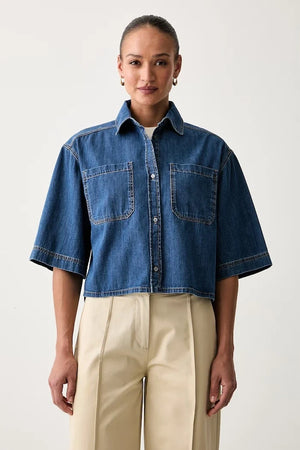 Weekend Max Mara Camisa vaquera WKDZANNATA para mujer