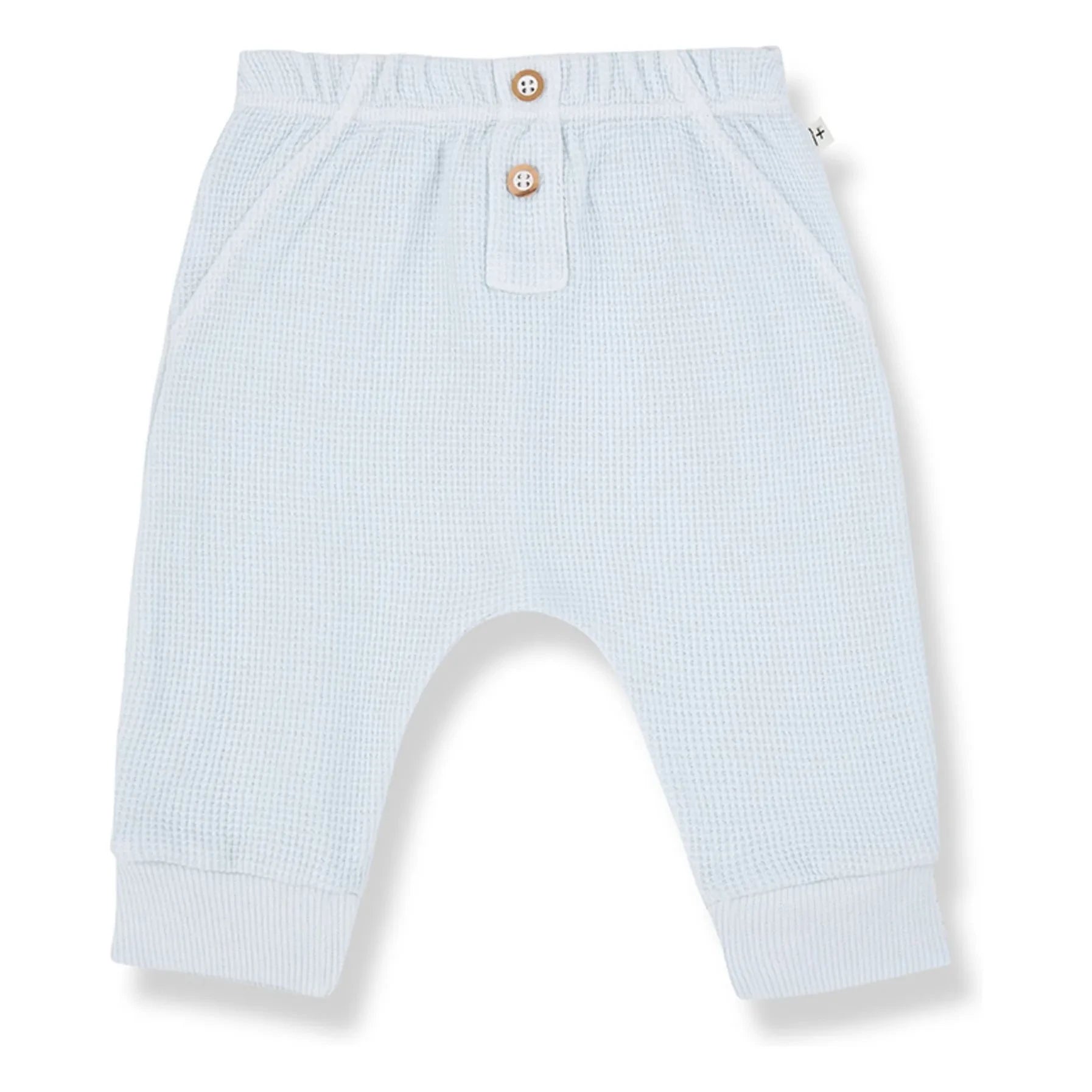 1+ en la familia - Pantalón de gofre Sunion | Azul pálido