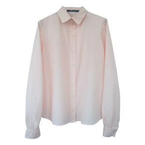 THEAVANT - L'Homme Camisa de popelín de seda y algodón | Rosa claro