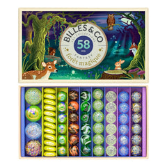 Marbles & Co - Set Bosque Mágico - 58 Bille