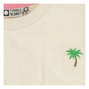 Tumble N'Dry - Camiseta oversize de algodón orgánico Maringa | Crudo