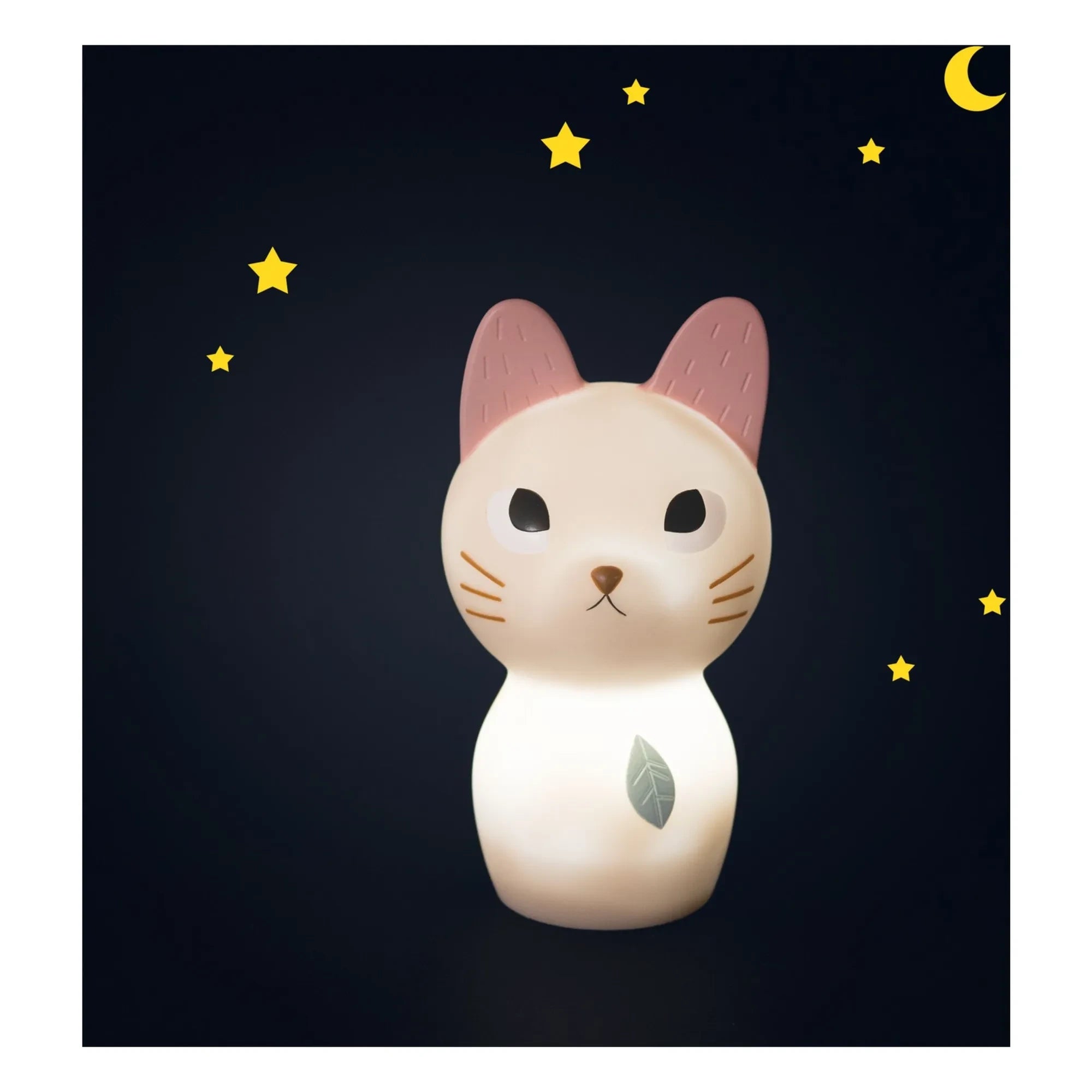 Moulin Roty - Lámpara de noche con forma de gato - Après la pluie