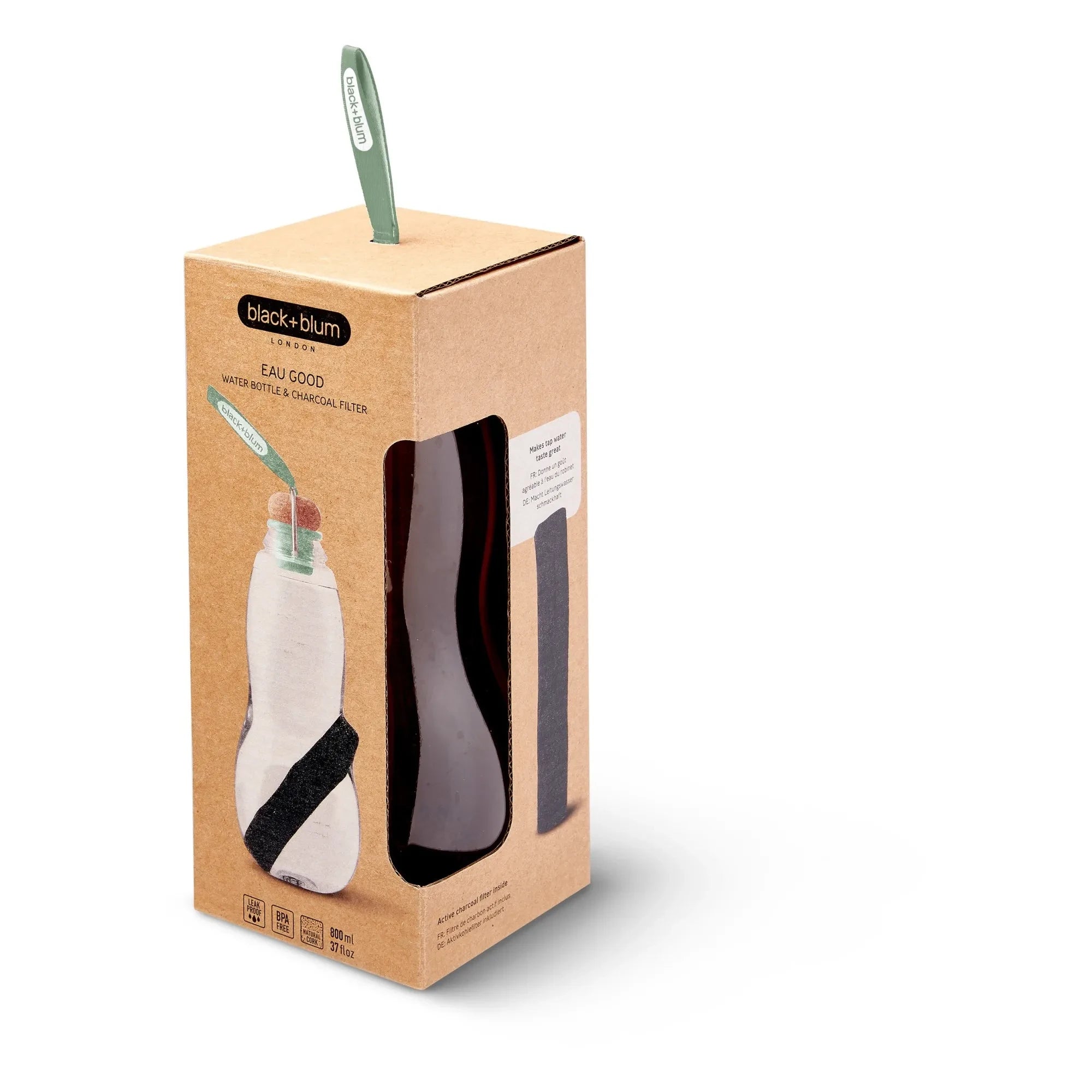 Black + Blum - Botella de Agua Eau Good | Verde oliva