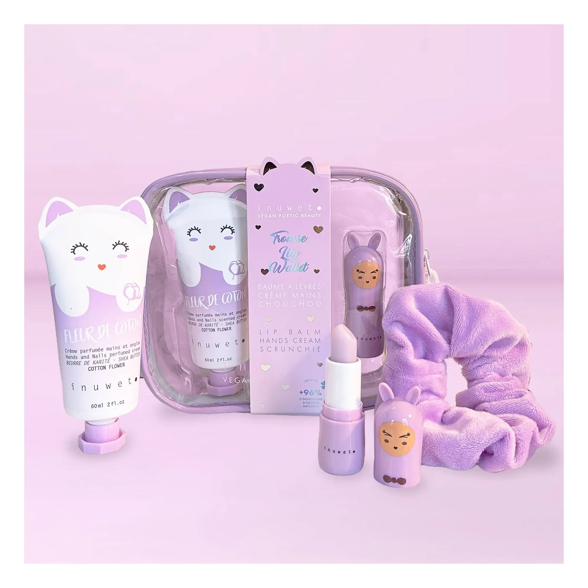 Inuwet - Estuche para lápices Lily | Morado