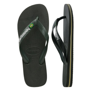 Havaianas - Brasil Logo, chanclas | Verde oliva