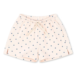 Konges Sløjd - Sudadera Corta Lunares Algodón Orgánico | Rosa Claro