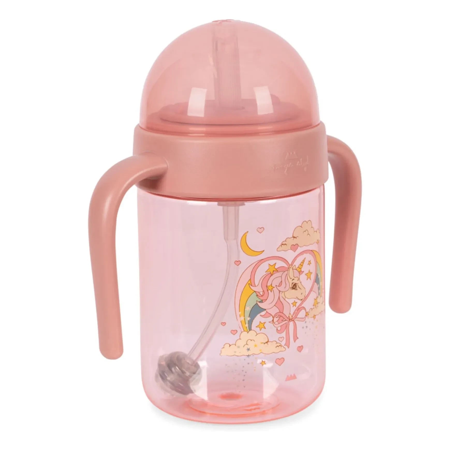 Konges Sløjd - Vaso de aprendizaje Unicornio | Rosa