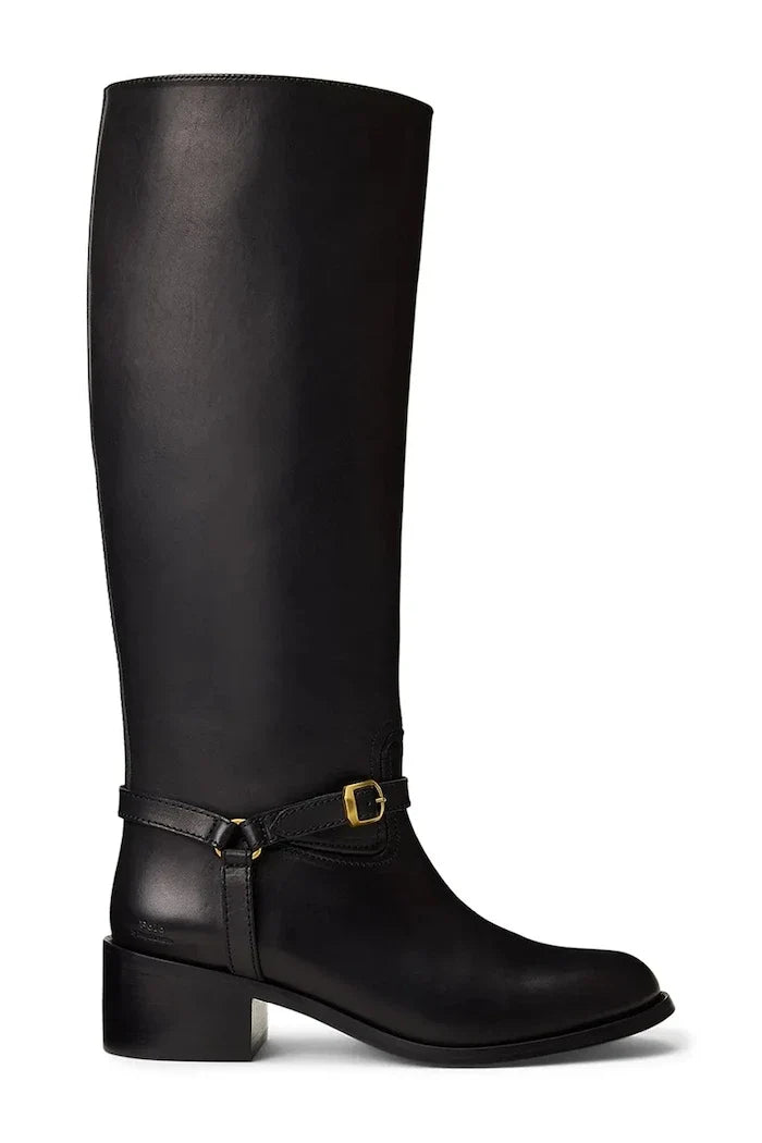 Bota de montar de cuero Polo Ralph Lauren