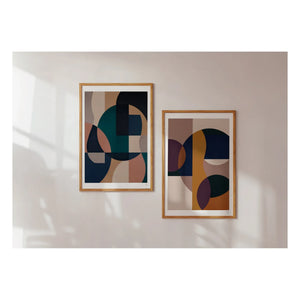 Poster and Frame - Çerçevesiz Circle 01 Poster