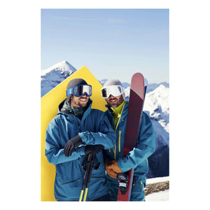 IZIPIZI - Máscara de esquí Sun Snow - Colección Adultos | Azul
