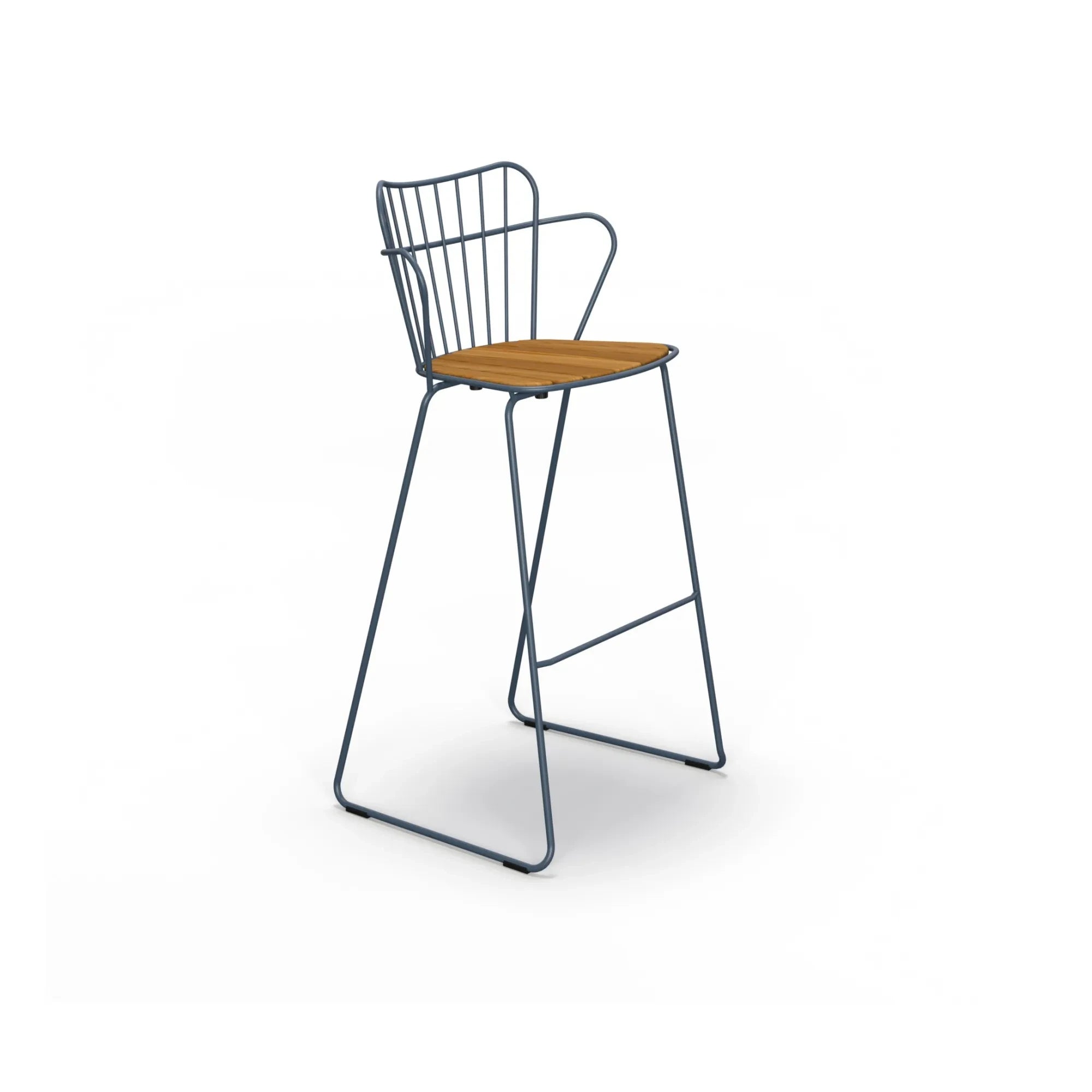 Houe - Tabure de bar de exterior Paon | Azul