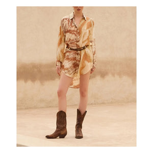Mes Demoiselles - Camisa de seda Smirf | Beige