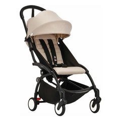 Stokke® - Cochecito YOYO³ Bonpoint 6+ Chasis negro | Beige
