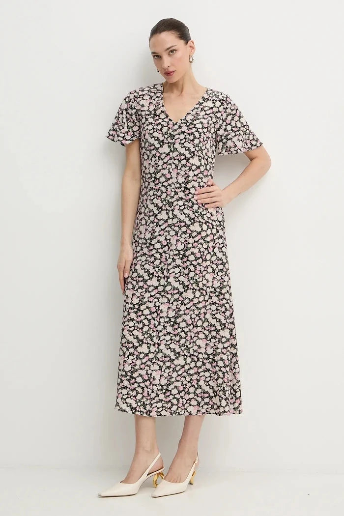 Vestido de seda Weekend Max Mara PAGINE