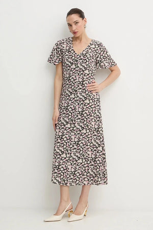 Vestido de seda Weekend Max Mara PAGINE