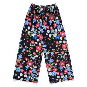 Maison Mangostan - Fleuri Velours Jogger | Siyah
