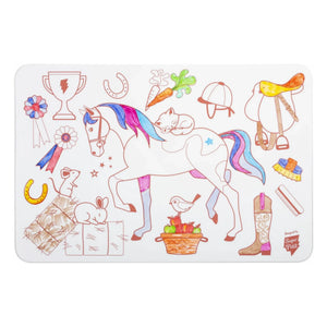 Superpetit - Set de 4 rotuladores Pony para colorear en tamaño mini