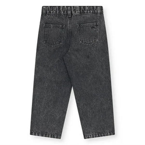 The New Society - Vaqueros de pierna ancha | Gris merle - Negro