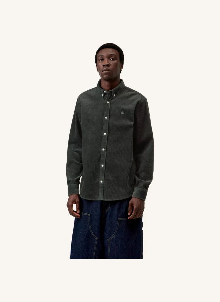 Carhartt WIP - Camisa Madison Cord | Negro
