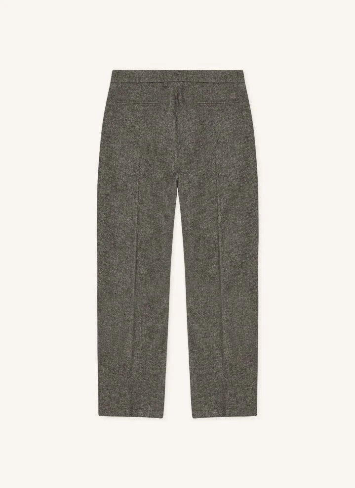Les Deux - Pantalón de lana de pernera ancha | Marrón taupe