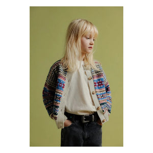 la nueva sociedad - Chaqueta Caia Jacquard hecha con fibras recicladas | Azul