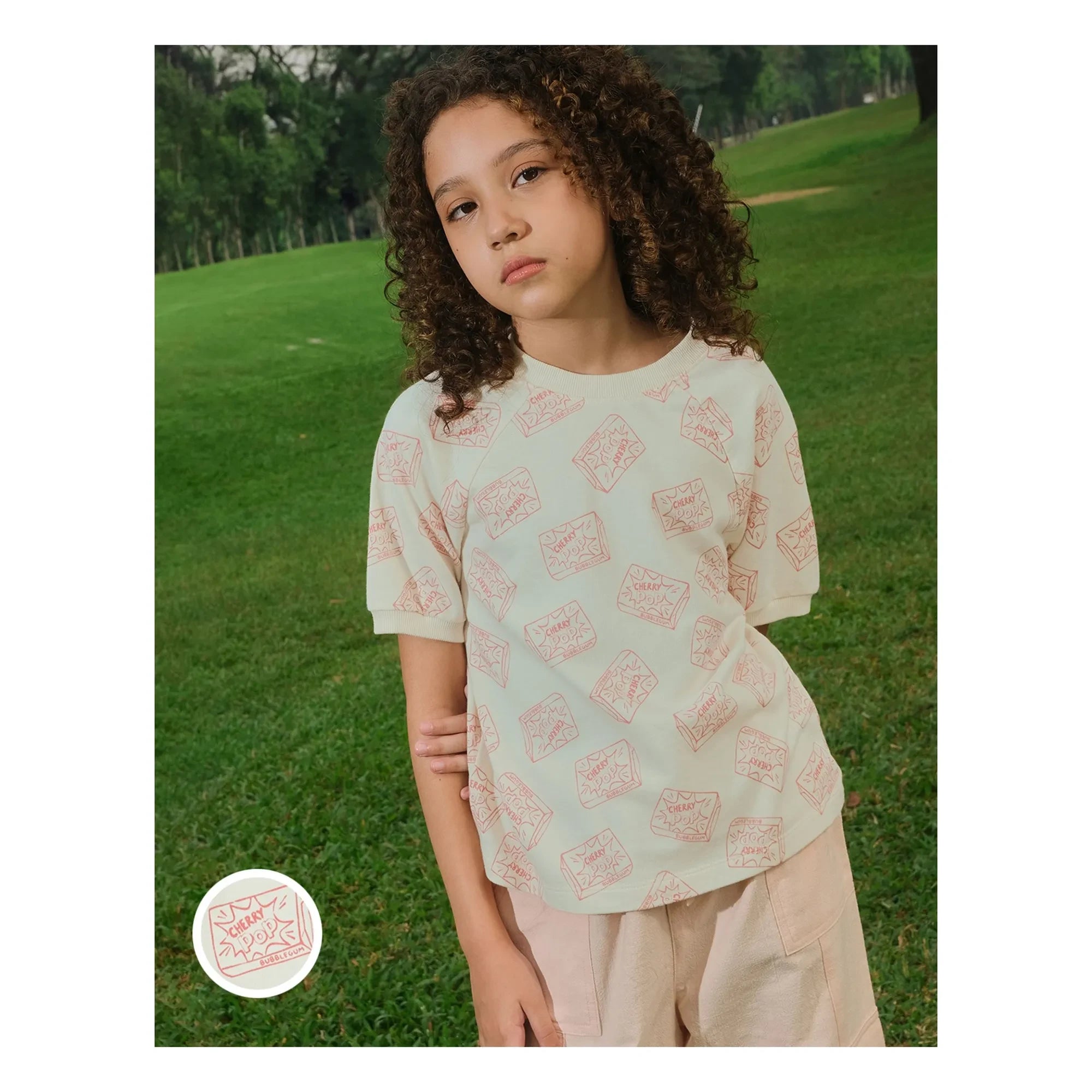 Gingersnaps - Camiseta Ava | Crudo