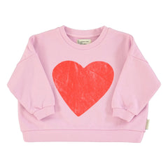 Piupiuchick - Sudadera Love de Algodón Orgánico | Rosa