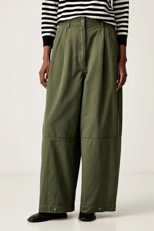 Pantalones de algodón para mujer Weekend Max Mara WKDBACCA