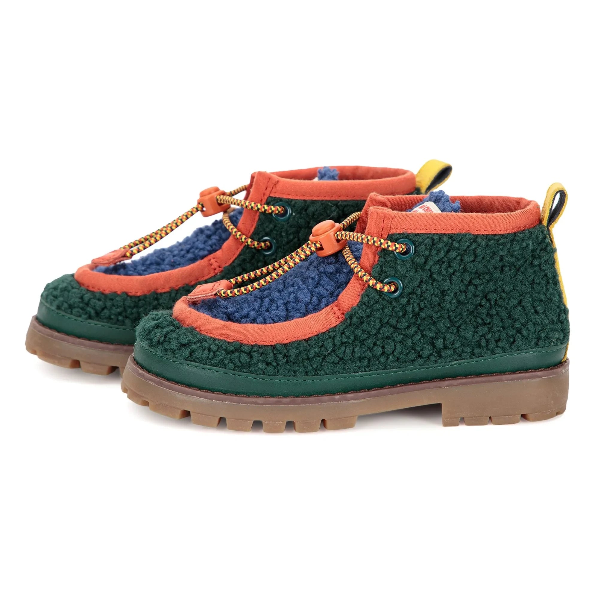Bobo Choses - Zapatos Derby de Estilo Sherpa Wallabee - Bobo Choses x Camper | Verde