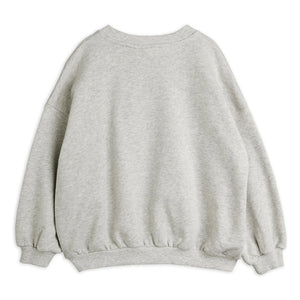 Mini Rodini - Sudadera Planète Coton Bio | Gris jaspeado
