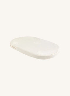 Bermbach Handcrafted - Cuna Lola y Emil para Cuna Cama Ovalada de Algodón Orgánico | Blanco