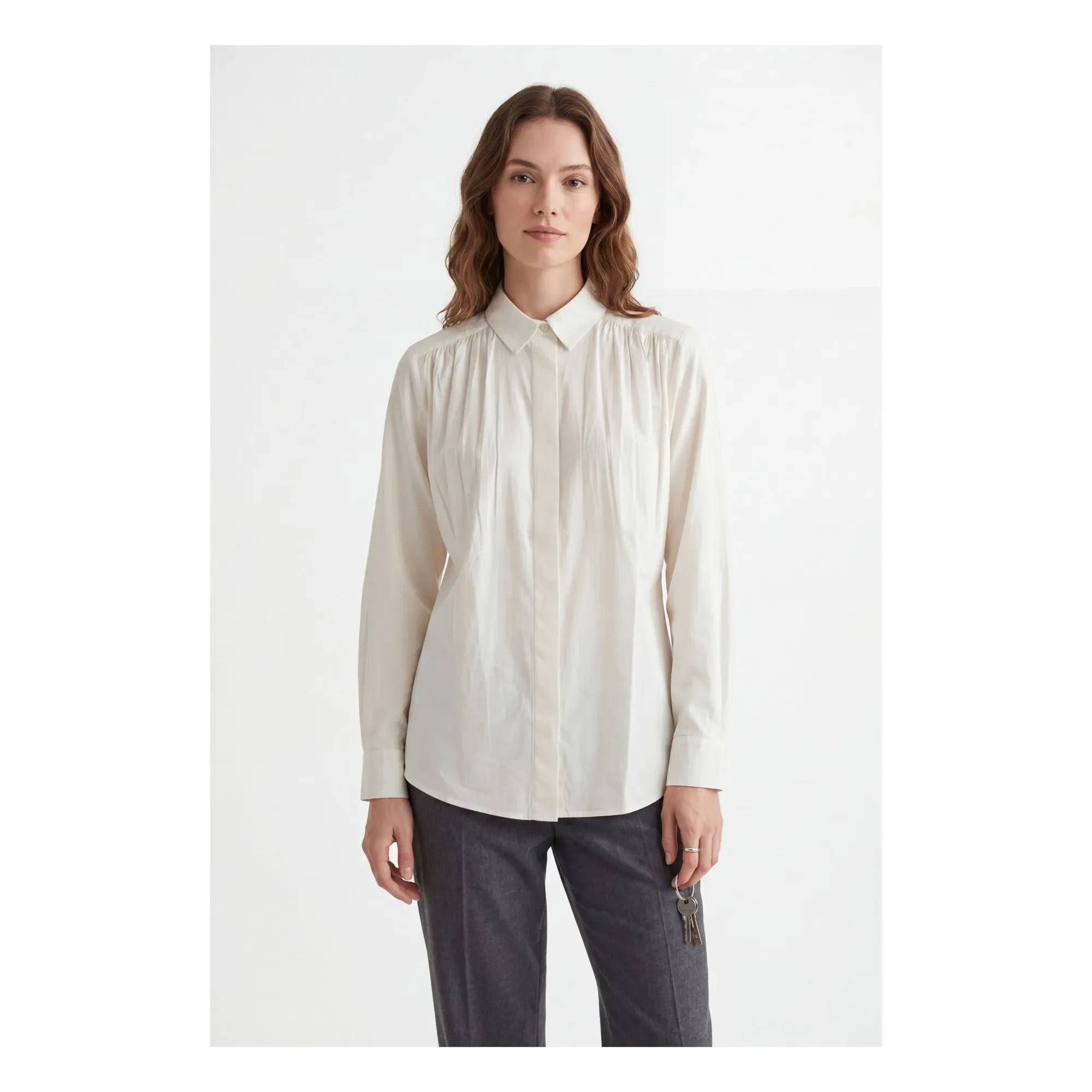 Hod - Camisa de algodón Madrid | Crema